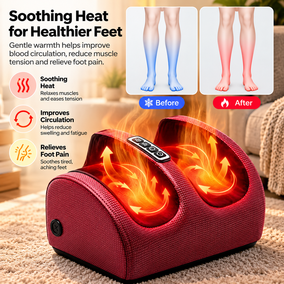 Heated Foot & Calf Massager